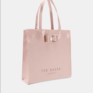 NWT Large Ted Baker SOFCON Shopper Tote in Pink